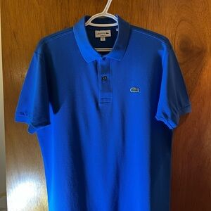 Lacoste Men's Vibrant Blue Polo Shirt